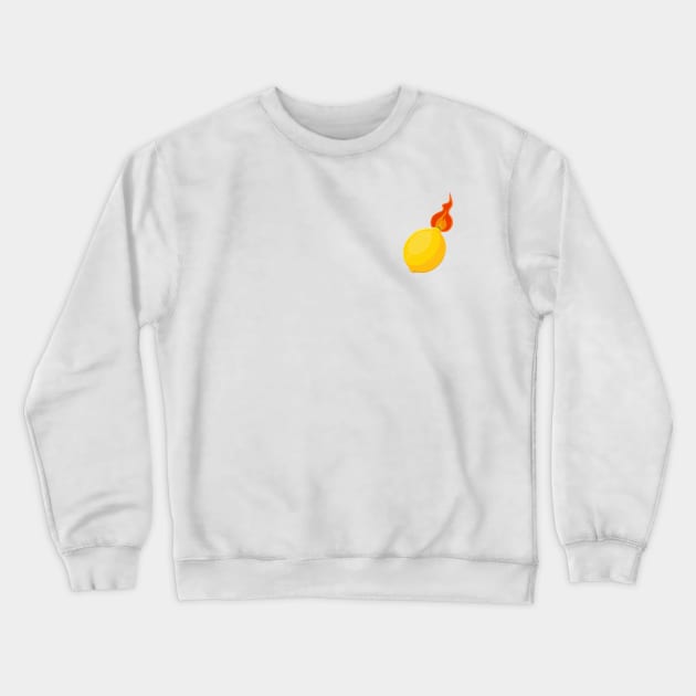 Combustible Lemon Crewneck Sweatshirt by imlying